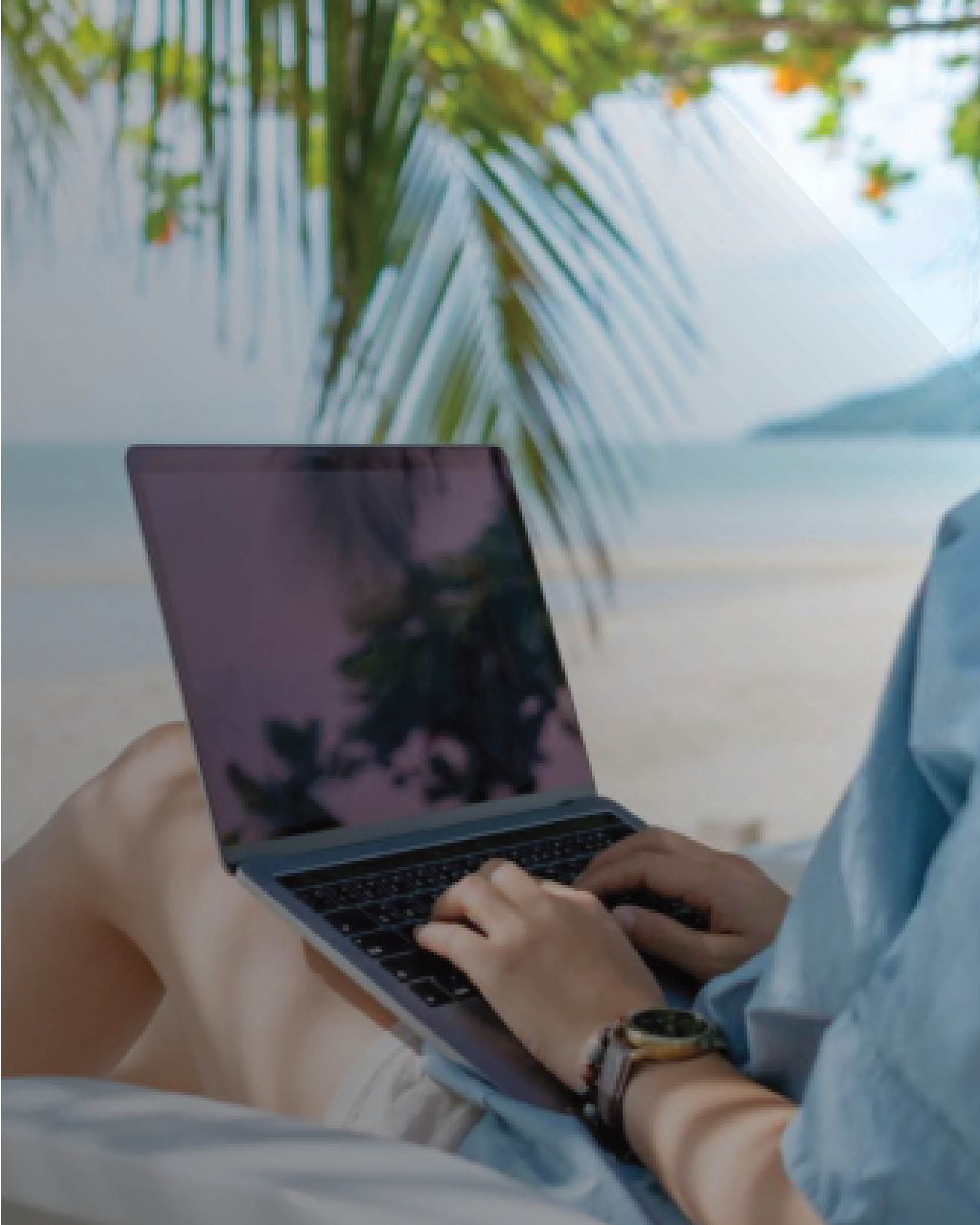 Flex Day - Working by the Beach