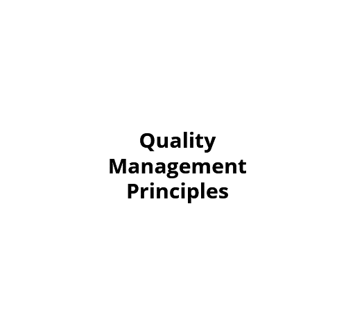 Quality Management Principles Graph