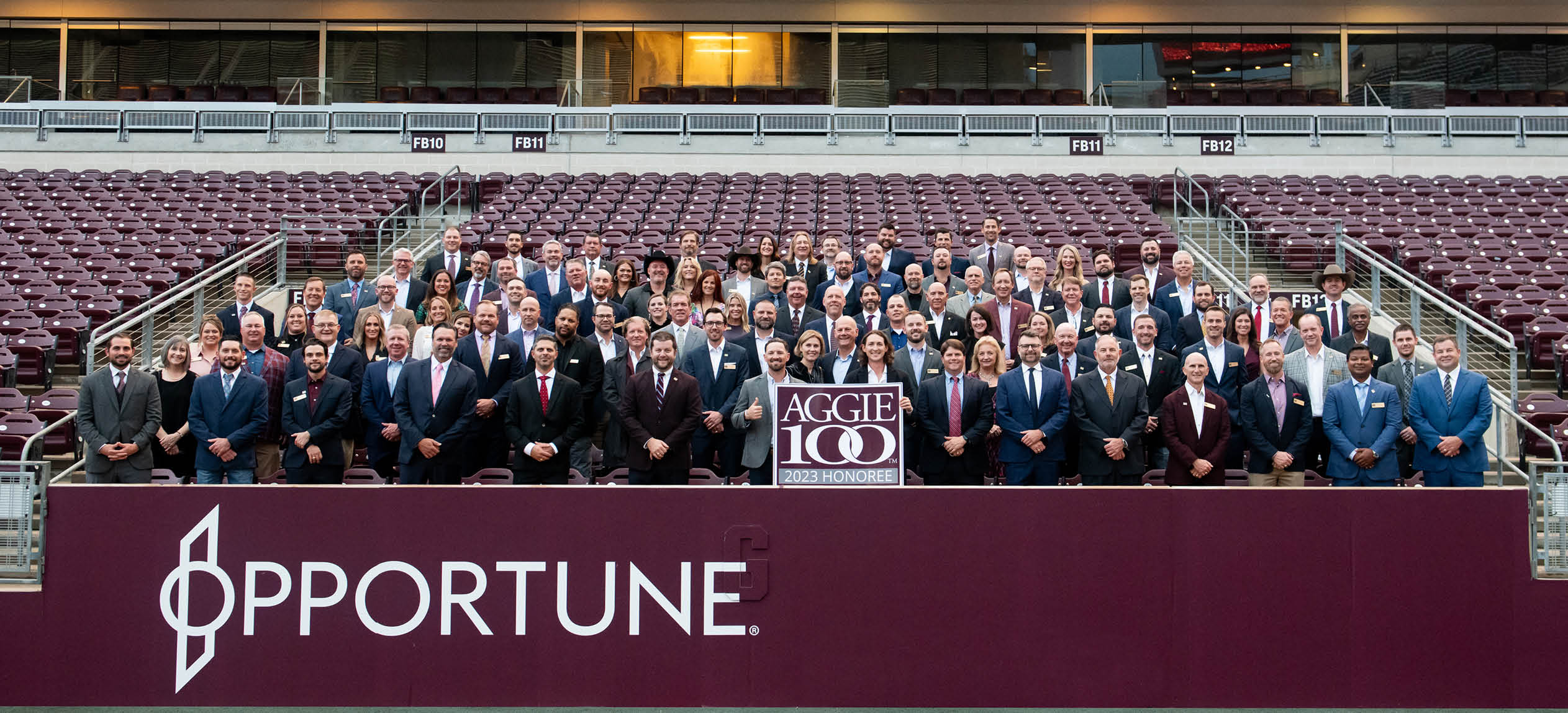Aggie 100 Honorees