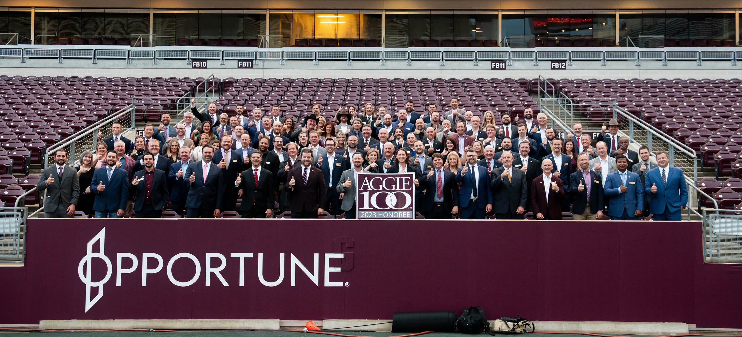 Aggie 100 Honorees